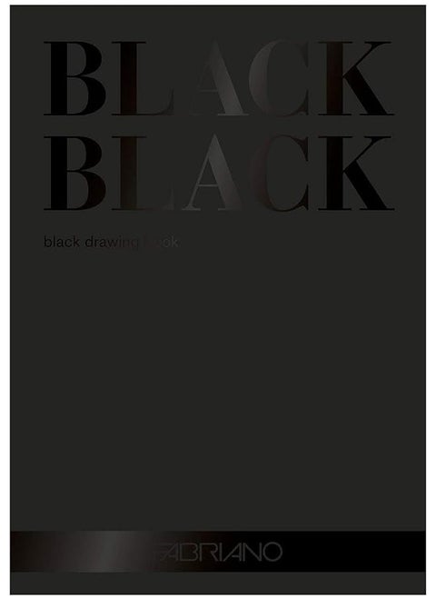A4 20 Sheets Drawing Paper 21 x 29.7 cm Size Black
