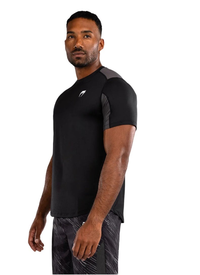 VENUM - VENUM RAPID DRY TECH T-SHIRT BLACK/STORM GREY - Image 1