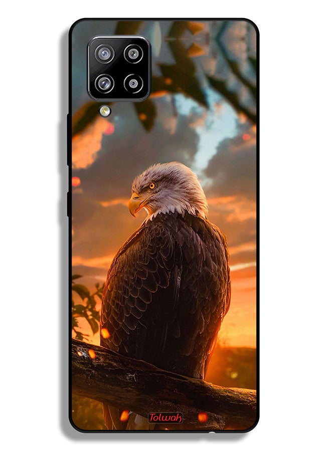 Tolwak Samsung Galaxy A42 5G Protective Case Cover Eagle - Image 1
