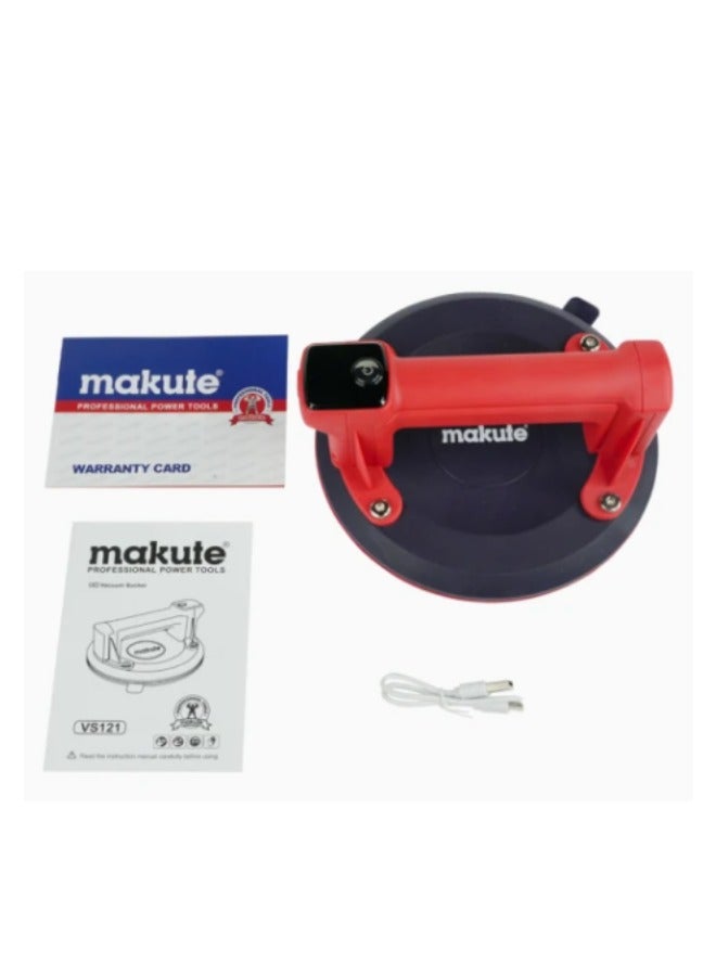 makute 150KG Vacuum Suction Holder  Ceramic Tile Extractor with 3.7V  for Handling and Installing Ceramic tiles  Natural Stone Porcelain Tiles  Glass and Other Glossy Surfaces (VS121)  - Image 4