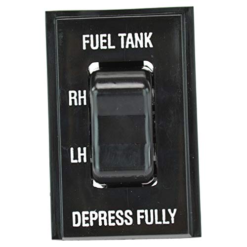 TRQ Fuel Gas Tank Selector Switch Dash Mounted Compatible with Chevy GMC C/K R/V Pickup Truck - Image 3