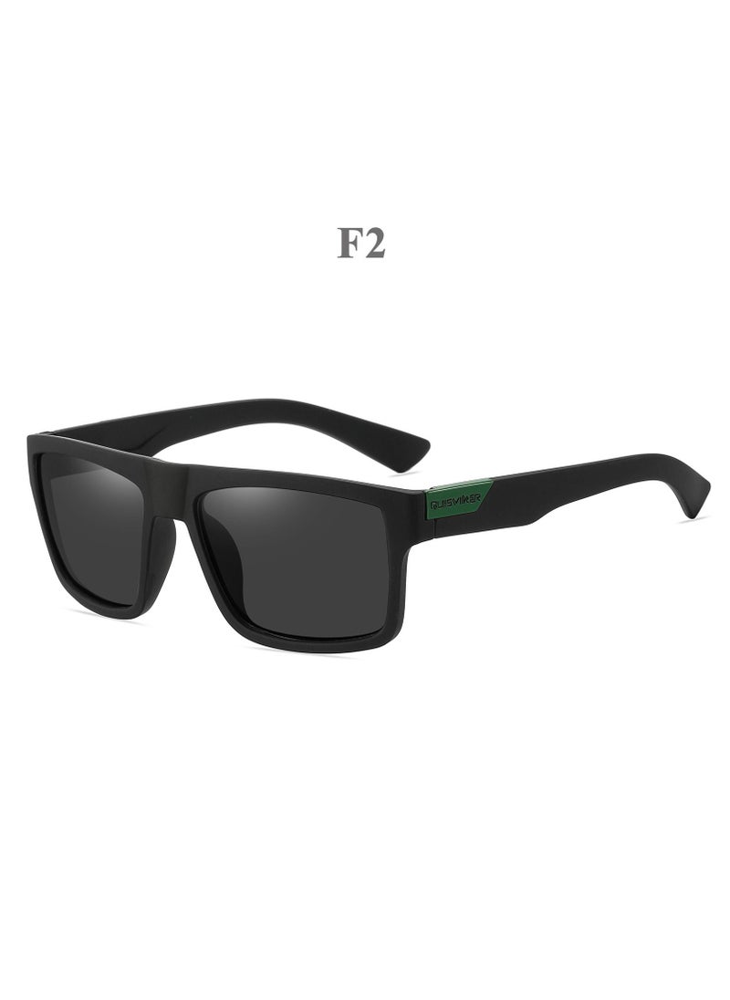 QUISVIKER Polarized Sunglasses Unisex Riding Glasses, Running Glasses, Mountaineering Glasses, Driving Glasses, Fishing Glasses, UV400 Goggles  - Image 1