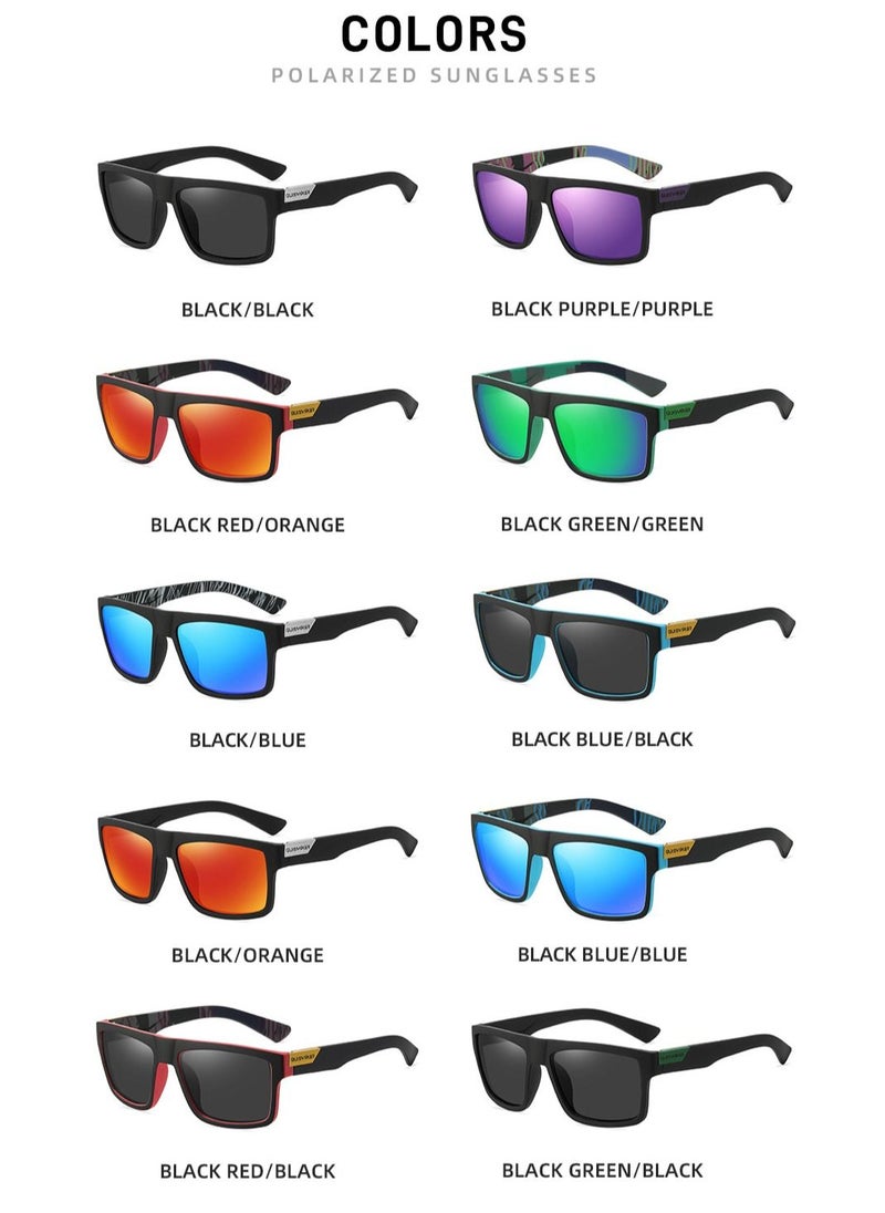 QUISVIKER Polarized Sunglasses Unisex Riding Glasses, Running Glasses, Mountaineering Glasses, Driving Glasses, Fishing Glasses, UV400 Goggles  - Image 5