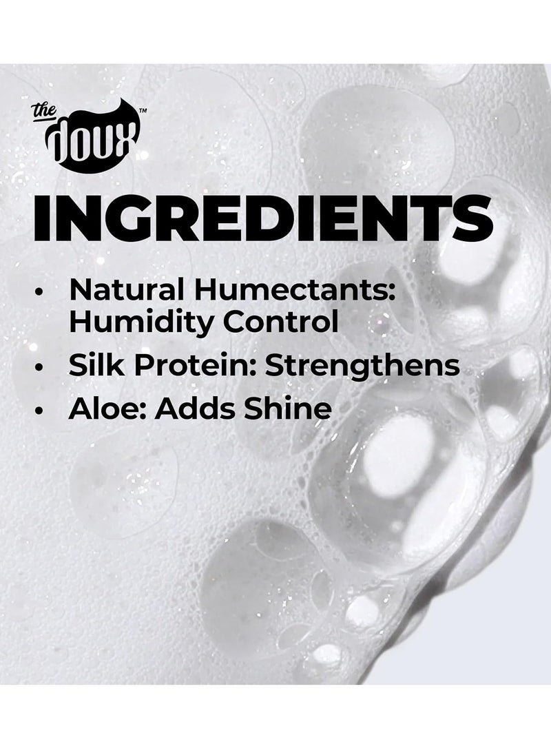 THE DOUX The Doux Mousse Def Texture Foam, Multi-Use Mousse Hair Foam to Style, Condition, Define, Volumize, and Add Shine - 7oz  - Image 3