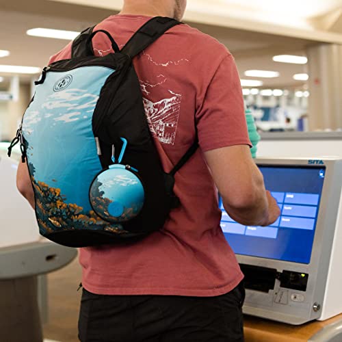 HYDAWAY Travel Case for Collapsible Bottles, Bowls & Cups - Protective Storage with Carabiner Clip - Durable, Water-Resistant, TSA-Friendly - Image 4