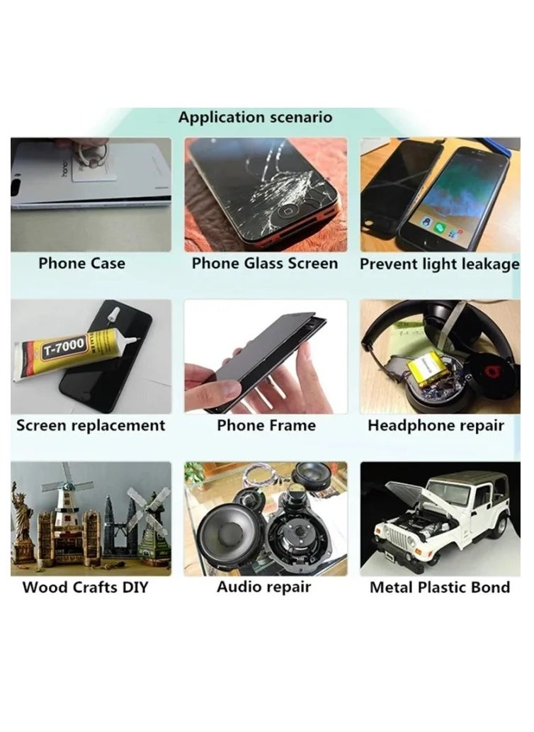 Zaboon - B7000 T7000 Glue 3ml /9ml /15ml/50 ml /110ml Multi Purpose Adhesive Glue For Jewelry Craft DIY Cellphone Glass Touch Screen Repair - Image 1