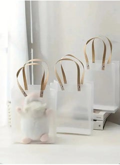 بريما طقم أكياس هدايا ورقية زهري فاتح مكون من 12 قطعة 22x8x22 سم  - Image 2