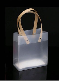 بريما طقم أكياس هدايا ورقية زهري فاتح مكون من 12 قطعة 22x8x22 سم  - Image 4
