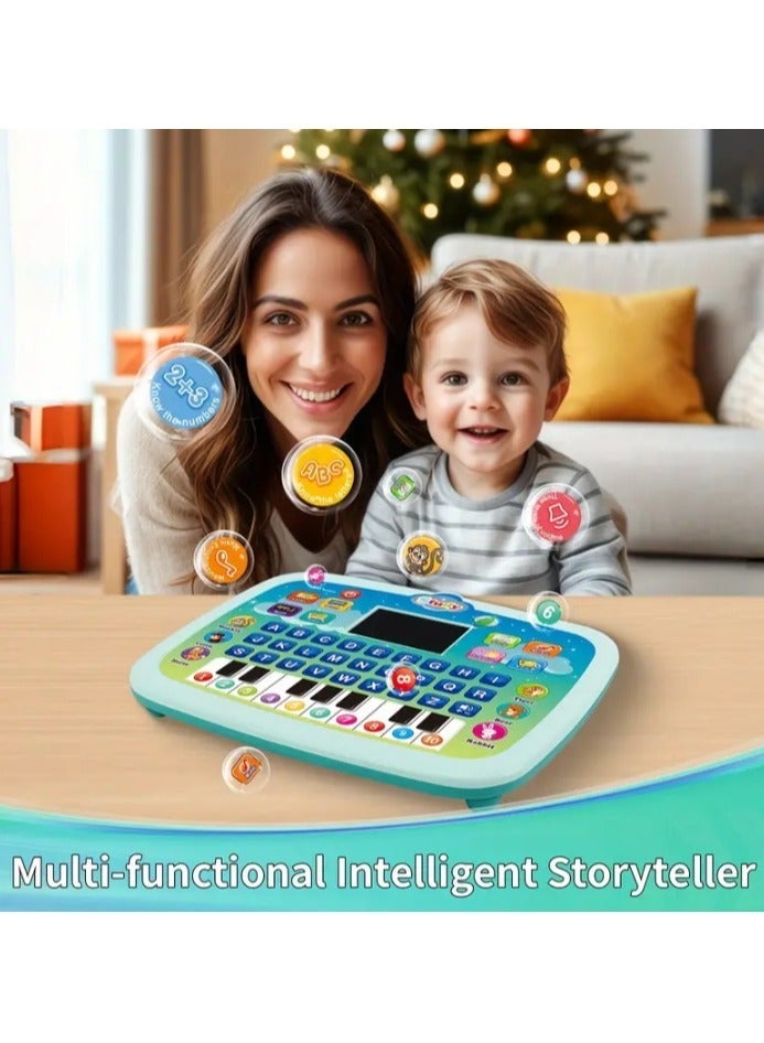 Kids Tablet, Toddler Learning Board with LED Display, Learn Letters, Numbers, Words, Music and Math, Interactive Electronic Early Development Toy for Boys and Girls Age 3+. - Image 5