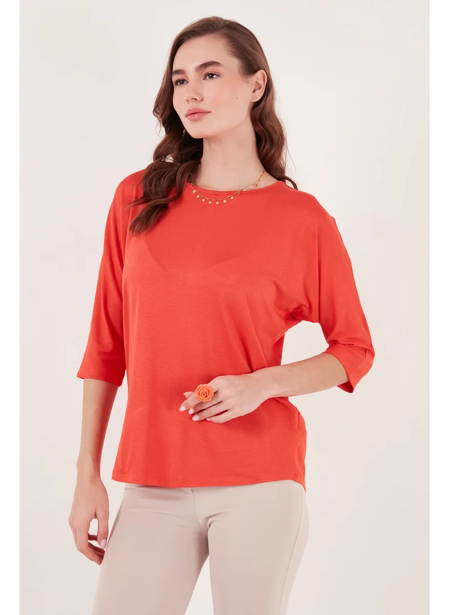 Lela Three Quarter Sleeve Blouse 5861416Y