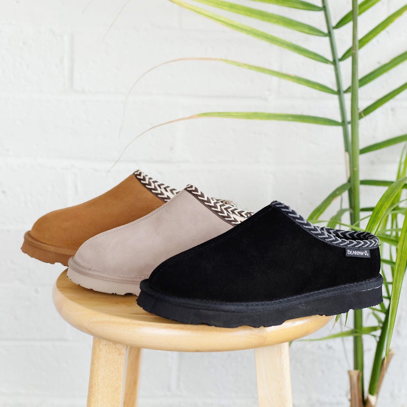 BEARPAW Women's Tabitha Slipper, Black, 7.5 M - Image 3