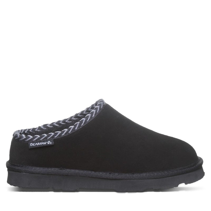 BEARPAW Women's Tabitha Slipper, Black, 7.5 M - Image 5