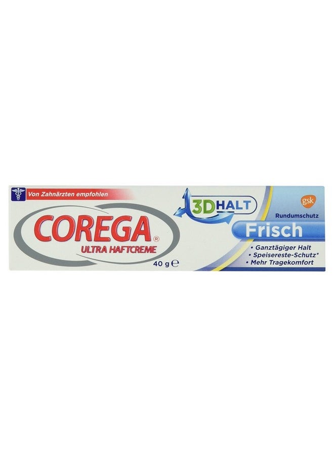 COREGA Ultra Haftcreme Frisch 40G (1 X 40G)  - Image 1