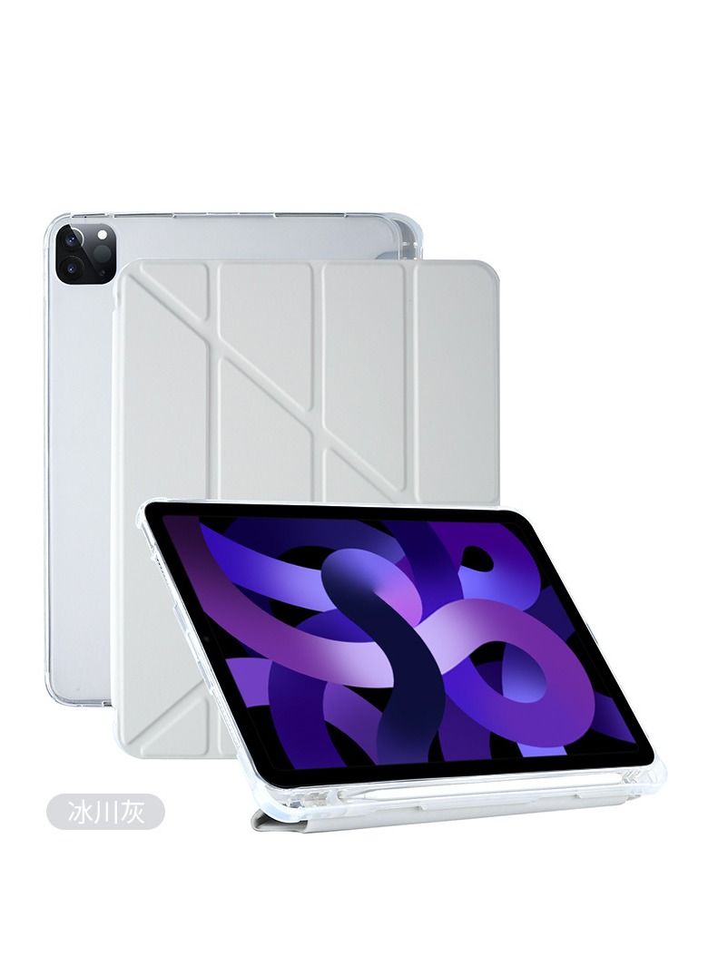 Grey iPad Soft Shell Low Protective Case With Pen Slot