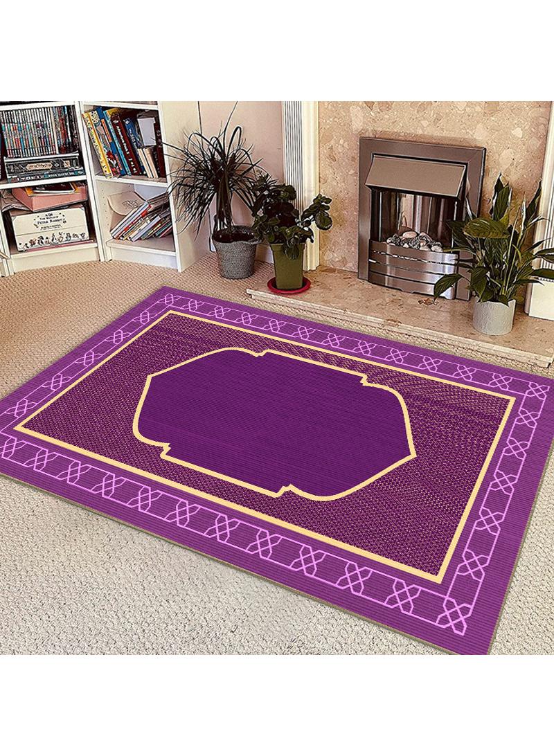 Bluejw 70*110cm Purple Thick Portable Folding Worship Mat - Image 1