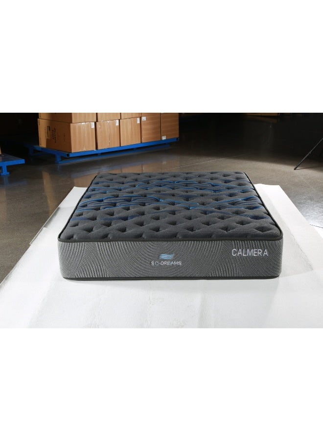 مرتبة فاخرة مقاس كينغ، دعم مزدوج الجوانب، تصميم كندي، سماكة 30 سم، إسفنج عالي الكثافة مع سطح مبطن، نظام نوابض منفصلة مقاس 180 × 200 - Image 5