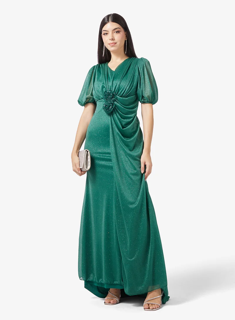 Ella Limited Edition  Puff Sleeve Dress for Women | Best Price UAE
