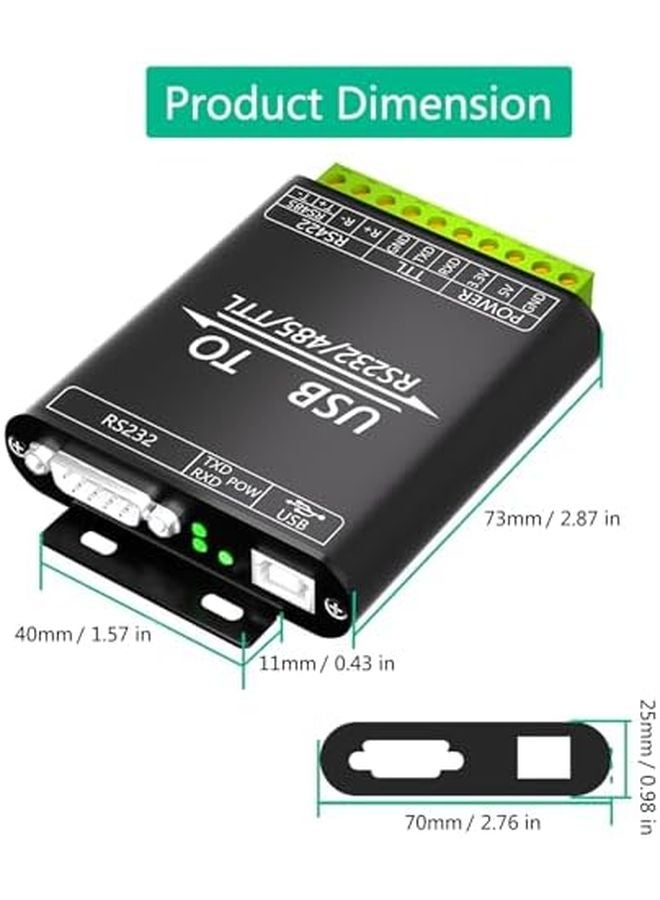 Industrial USB To RS232 RS422 Converter For Data Transfer Cable - Image 4