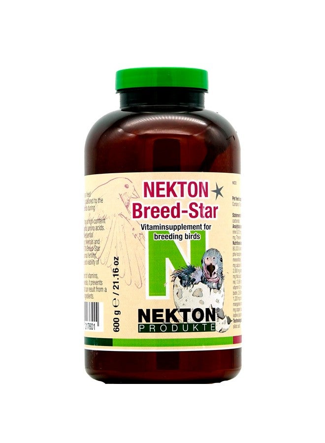 نيكتون مكمل نيكتون بريد-ستار لتربية الطيور، 600 غرام / 21.16 أونصة، أبيض فاتح - Image 1