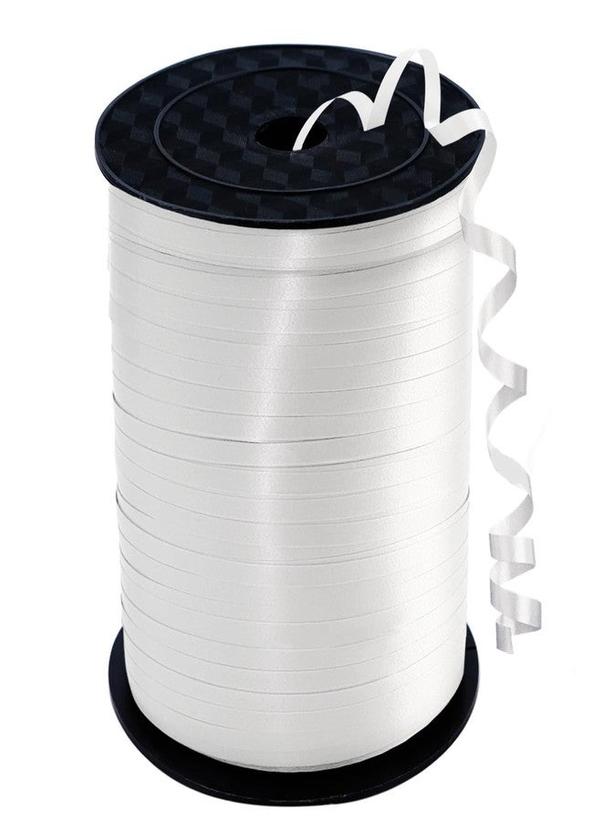 weizedm Premium White Curling Ribbon, 500 Yard for Gift Wrapping, Balloon String, Party Decoration, Baby Shower - Image 1