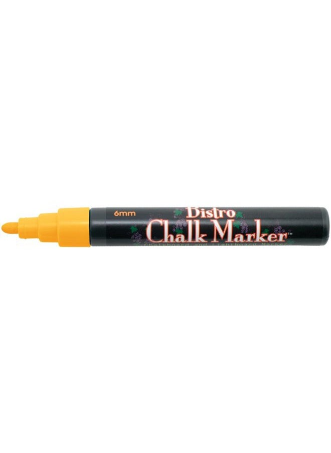uchida UCHIDA 480-C-F7 Marvy Broad Point Tip Fluorescent Bistro Chalk Marker, Orange 