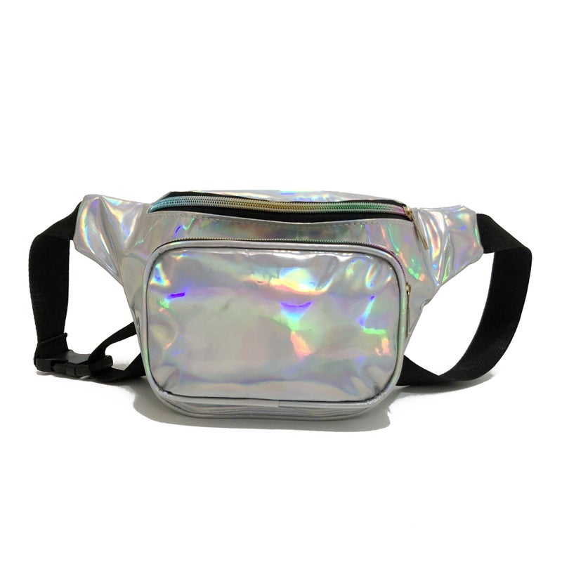 Laser Women'S Waist Bag Internet Celebrity Fashion Trendy Cool Outdoor Waist Bag Women'S Sports Running Waist Bag - Image 5
