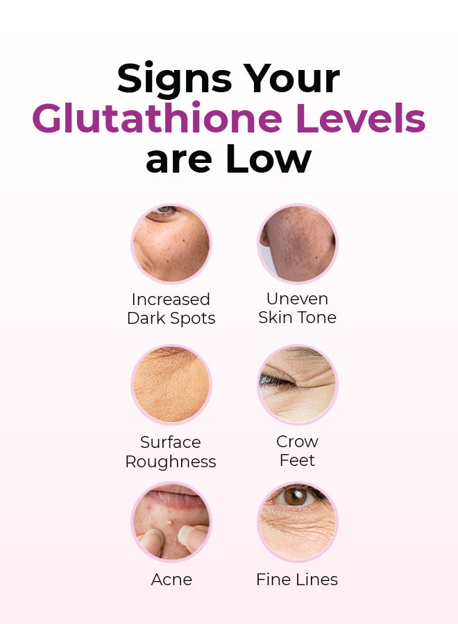 نيوتريفاكتور جلوتافير - يعزز لون البشرة الشبابي والنابض بالحياة - الجلوتاثيون L مع فيتامين C وE - 30 قرصًا - Image 4