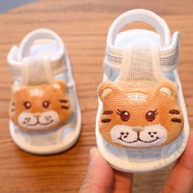 Born Velcro Front Shoes 0-1 Years Old Baby Sandals 6-15 Months Male And Female Baby Toddler Shoes - Image 5