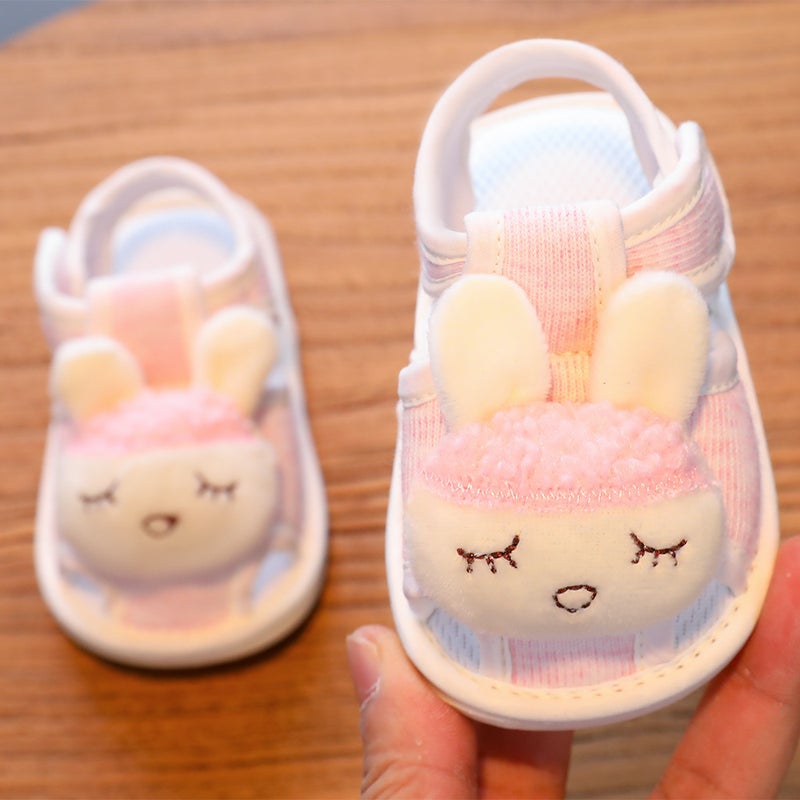Born Velcro Front Shoes 0-1 Years Old Baby Sandals 6-15 Months Male And Female Baby Toddler Shoes - Image 3