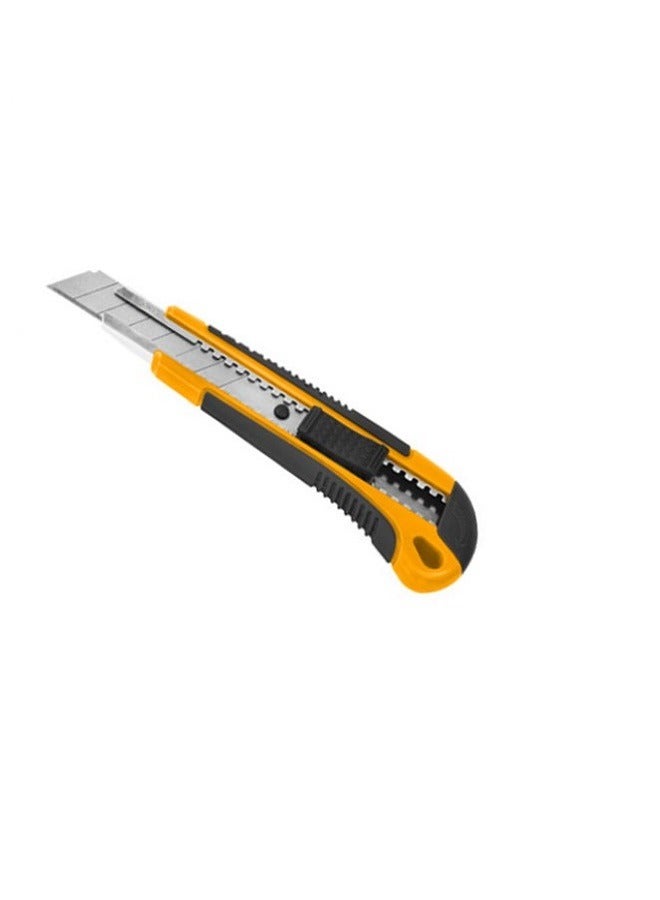INGCO Snap-Off Blade Knife Yellow/Black/Silver - Image 1