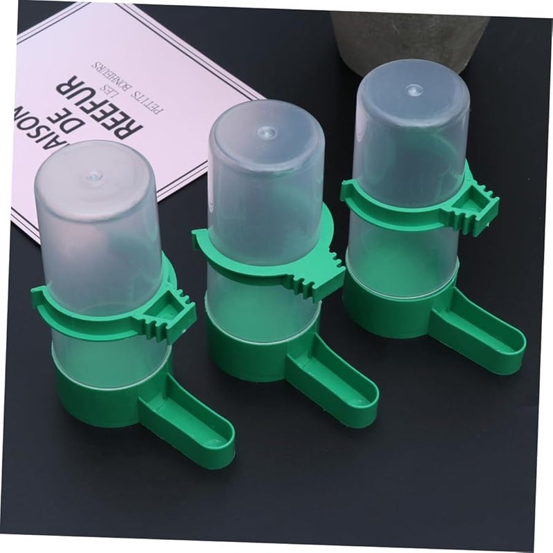 Medium Bird Waterer Bowl 5PCS Automatic Spill Proof Dispenser for Parrots Budgies - Image 5