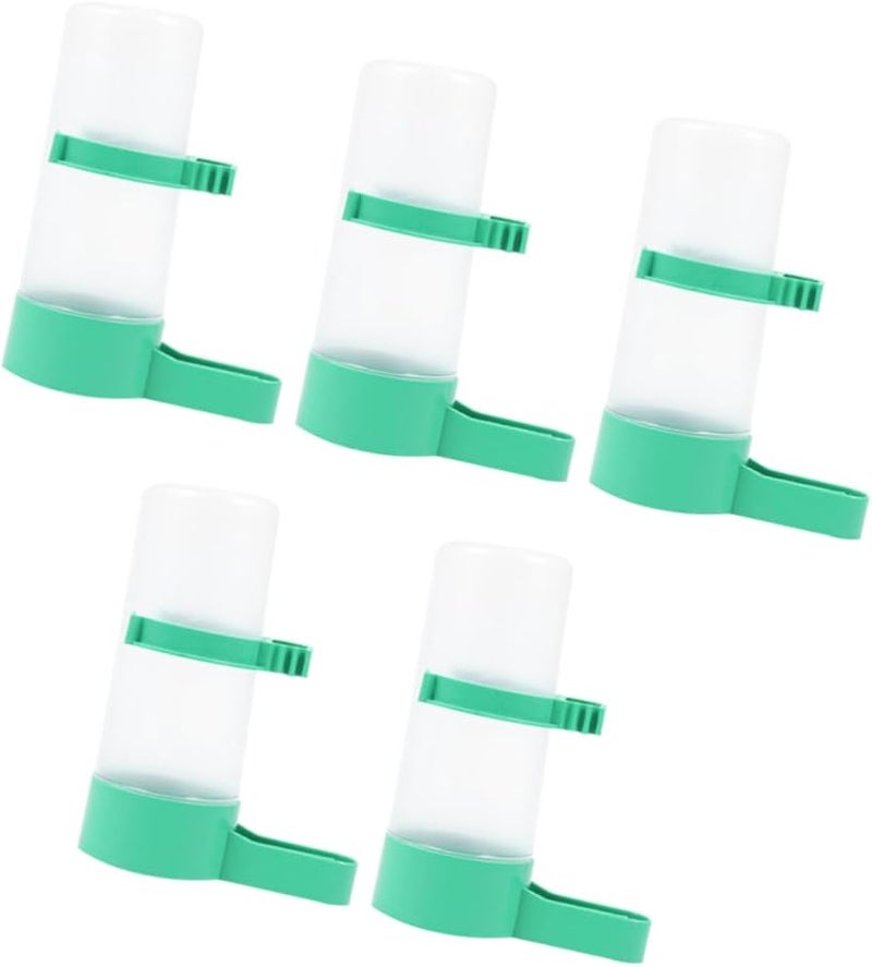 Medium Bird Waterer Bowl 5PCS Automatic Spill Proof Dispenser for Parrots Budgies - Image 2