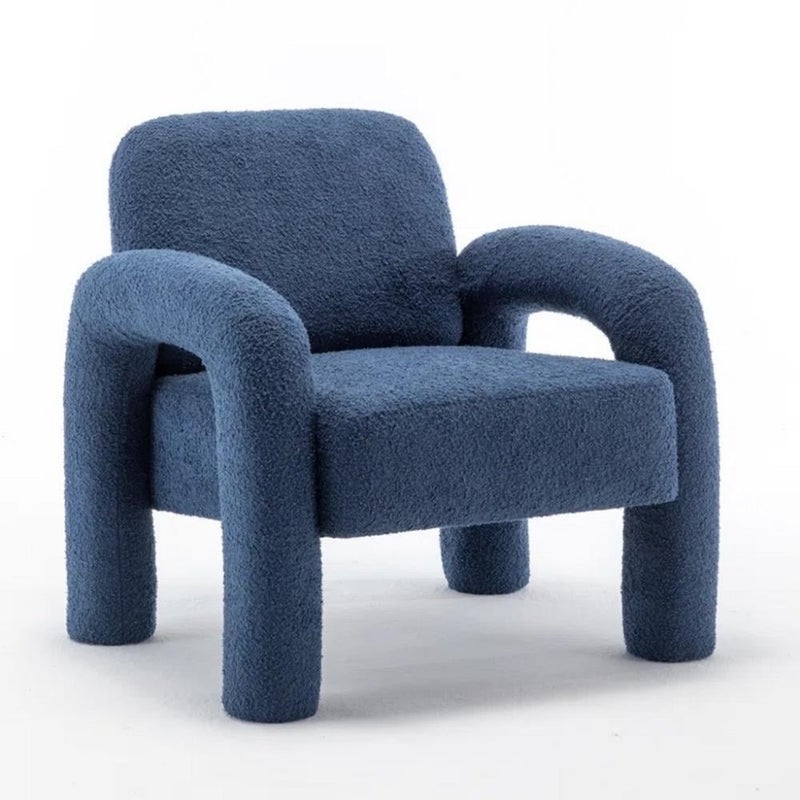 Betak Swedish wood side chair set with 2 pieces - dark blue - Image 4