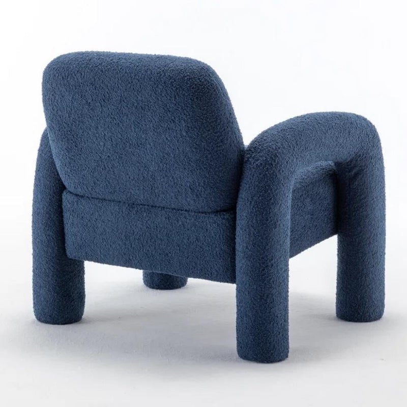 Betak Swedish wood side chair set with 2 pieces - dark blue - Image 3