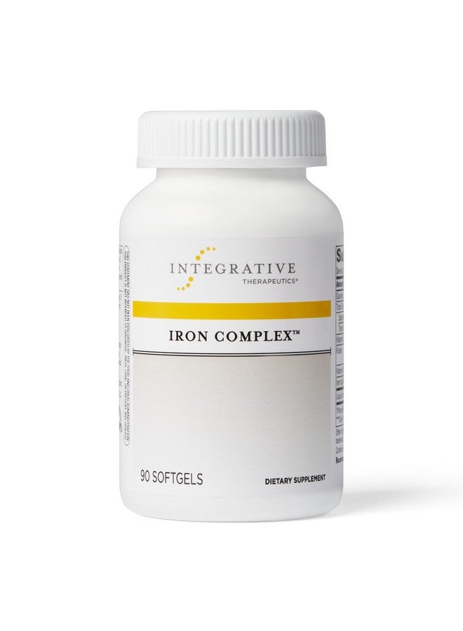 Integrative Therapeutics - Iron Complex - 50 mg of Iron per Serving- Supports Energy and Stamina* - 90 Softgels - Image 1