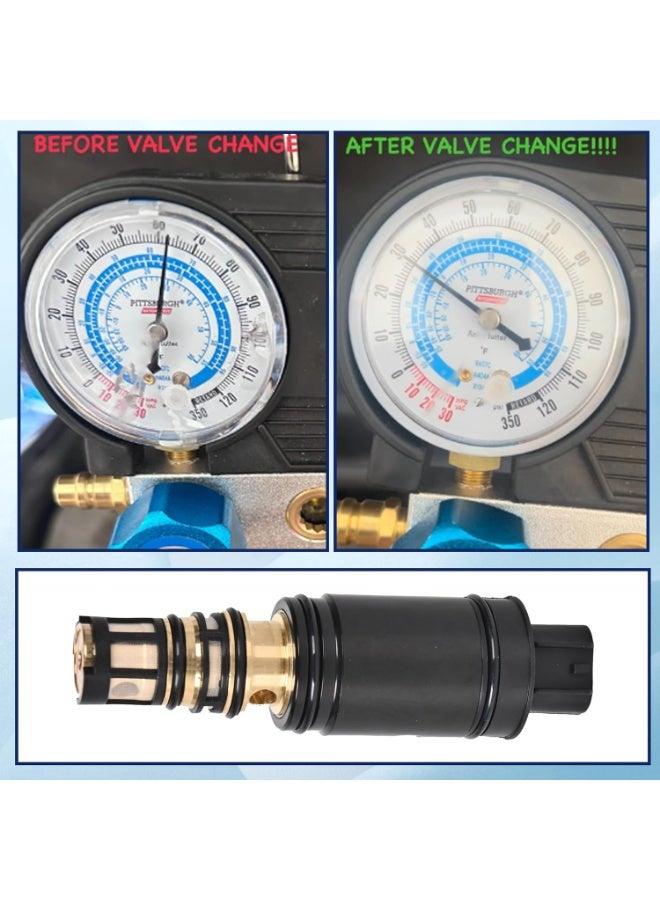 TLAXCA صمام التحكم في ضاغط الهواء 5SE09C 5SE12C 6SEU16 متوافق مع تويوتا كامري 2012-2014، كورولا 2011-2013 هايلاندر، لكزس ES350 GS350 2013-2015 - Image 5