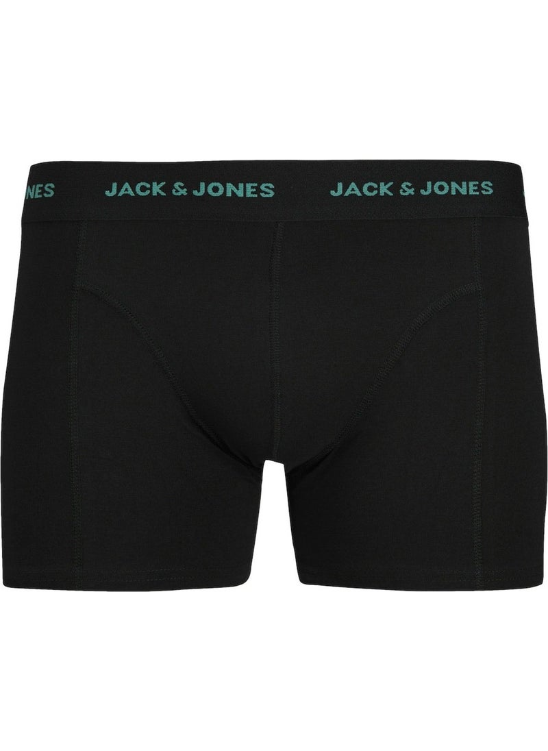 Jack Jones - Jacmarvin Solid Trunks 3 Black Men's Boxer - Image 1