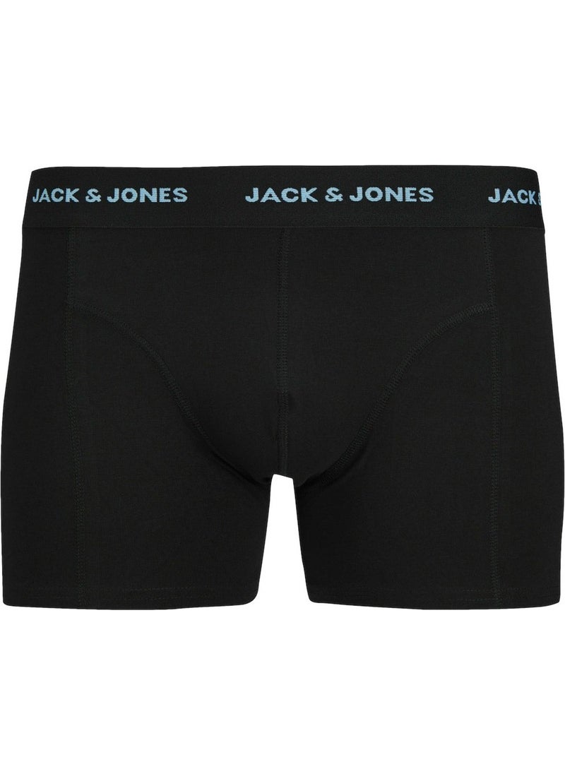 Jack Jones - Jacmarvin Solid Trunks 3 Black Men's Boxer - Image 1