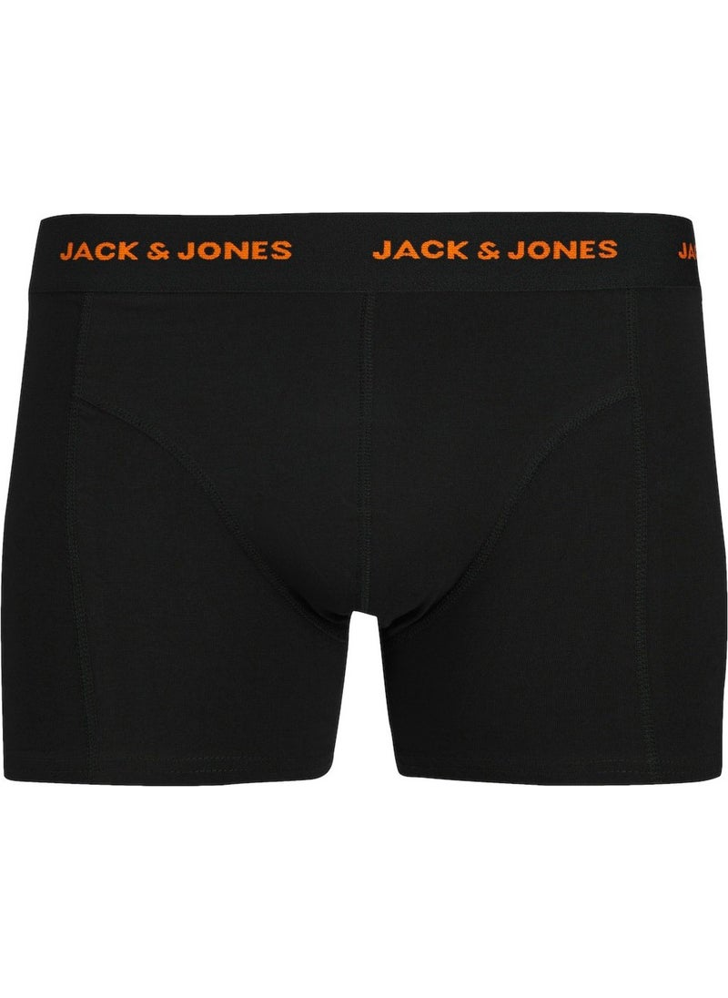 Jack Jones - Jacmarvin Solid Trunks 3 Black Men's Boxer - Image 1
