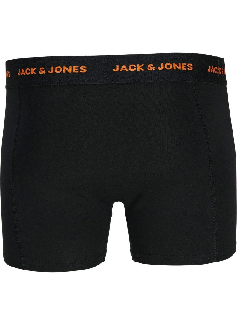 Jack Jones - Jacmarvin Solid Trunks 3 Black Men's Boxer - Image 1