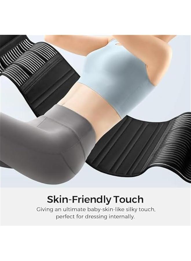 HOOKOR Back Brace, Lower Back Pain Relief with Stays, Adjustable Back Support Belt for Work, Back Brace for Lower Back Pain Relief, Anti-skid Lumbar Support for Sciatica Scoliosis for Men, Women (M) - Image 4