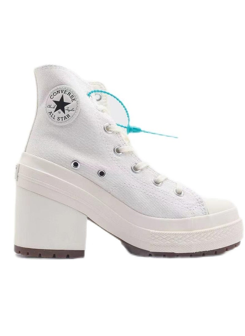 كونفرس - حذاء Chuck 70De Luxe ذو الكعب العالي - Image 1