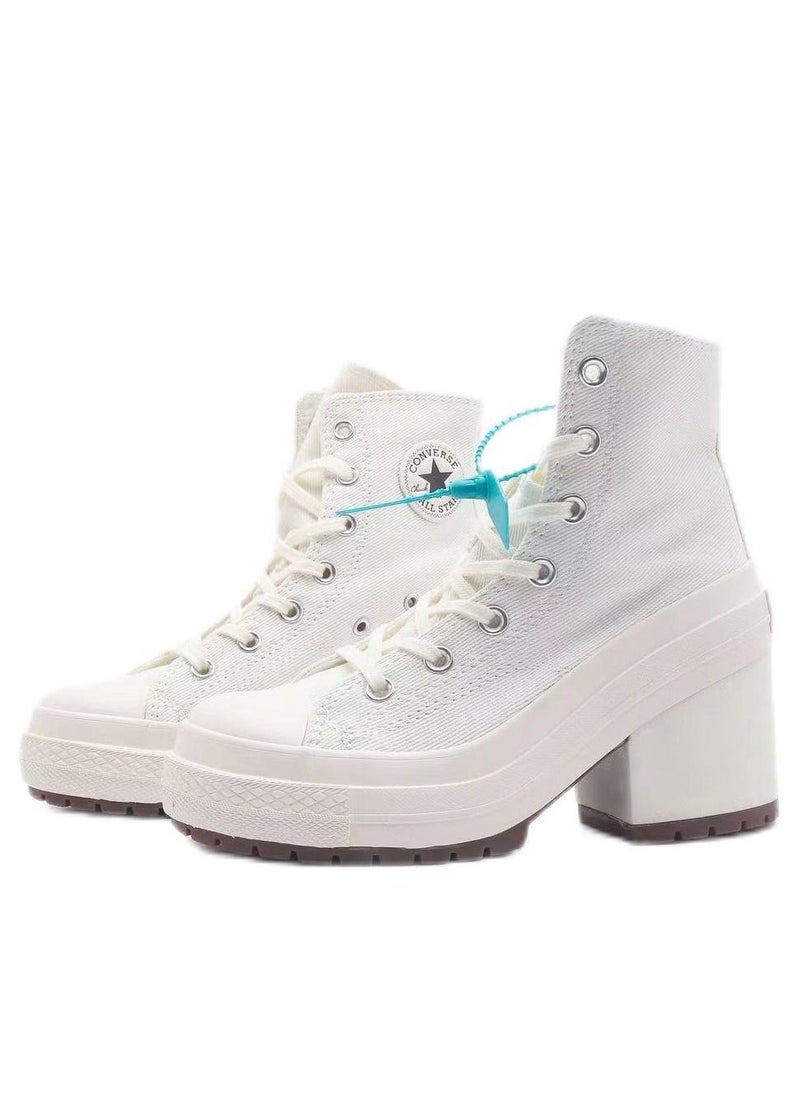 كونفرس - حذاء Chuck 70De Luxe ذو الكعب العالي - Image 1