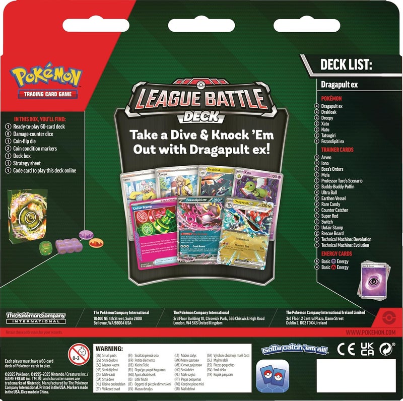 Pokemon Pokémon TCG: Dragapult April League Battle Deck - Image 2