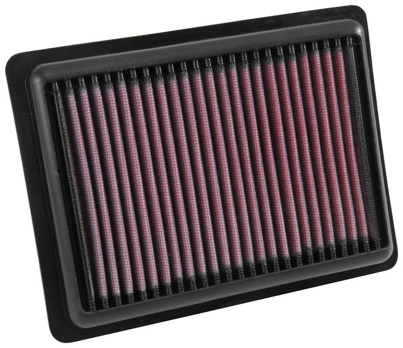 K+N K&N Engine Air Filter: Reusable, Clean Every 75,000 Miles, Washable, Premium, Replacement Car Air Filter: Compatible with 2015-2020 CHEVROLET/OPEL/VAUXHALL/HOLDEN (Spark, Karl, Viva, Spark), 33-5043 - Image 1