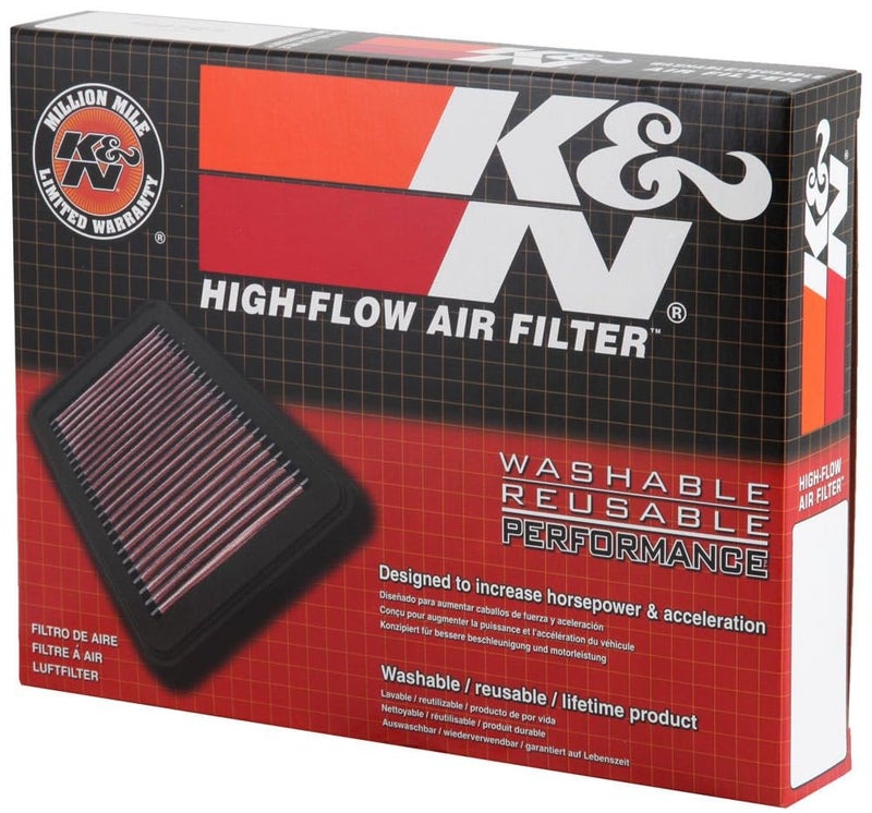 K+N K&N Engine Air Filter: Reusable, Clean Every 75,000 Miles, Washable, Premium, Replacement Car Air Filter: Compatible with 2015-2020 CHEVROLET/OPEL/VAUXHALL/HOLDEN (Spark, Karl, Viva, Spark), 33-5043 - Image 2