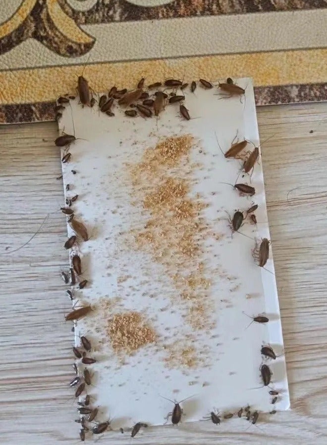 يو إل اتش واي سي ألواح لاصقة لمكافحة الصراصير، عبوة من 5 قطع، مناسبة للمطاعم والمطابخ وغرف النوم وغرف المعيشة وغيرها من الأماكن المعرضة للصراصير. - Image 1