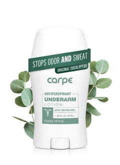 Carpe Carpe Underarm Antiperspirant and Deodorant, Clinical strength with all-natural Eucalyptus scent, Combat excessive sweating Stay fresh and dry, Great for hyperhidrosis  - Image 1