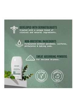 Carpe Carpe Underarm Antiperspirant and Deodorant, Clinical strength with all-natural Eucalyptus scent, Combat excessive sweating Stay fresh and dry, Great for hyperhidrosis  - Image 4