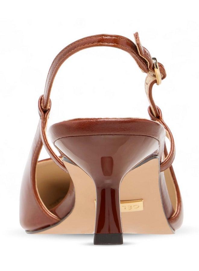 سيليست أحذية نسائية مربعة بكعب هريرة وإبزيم - Image 5